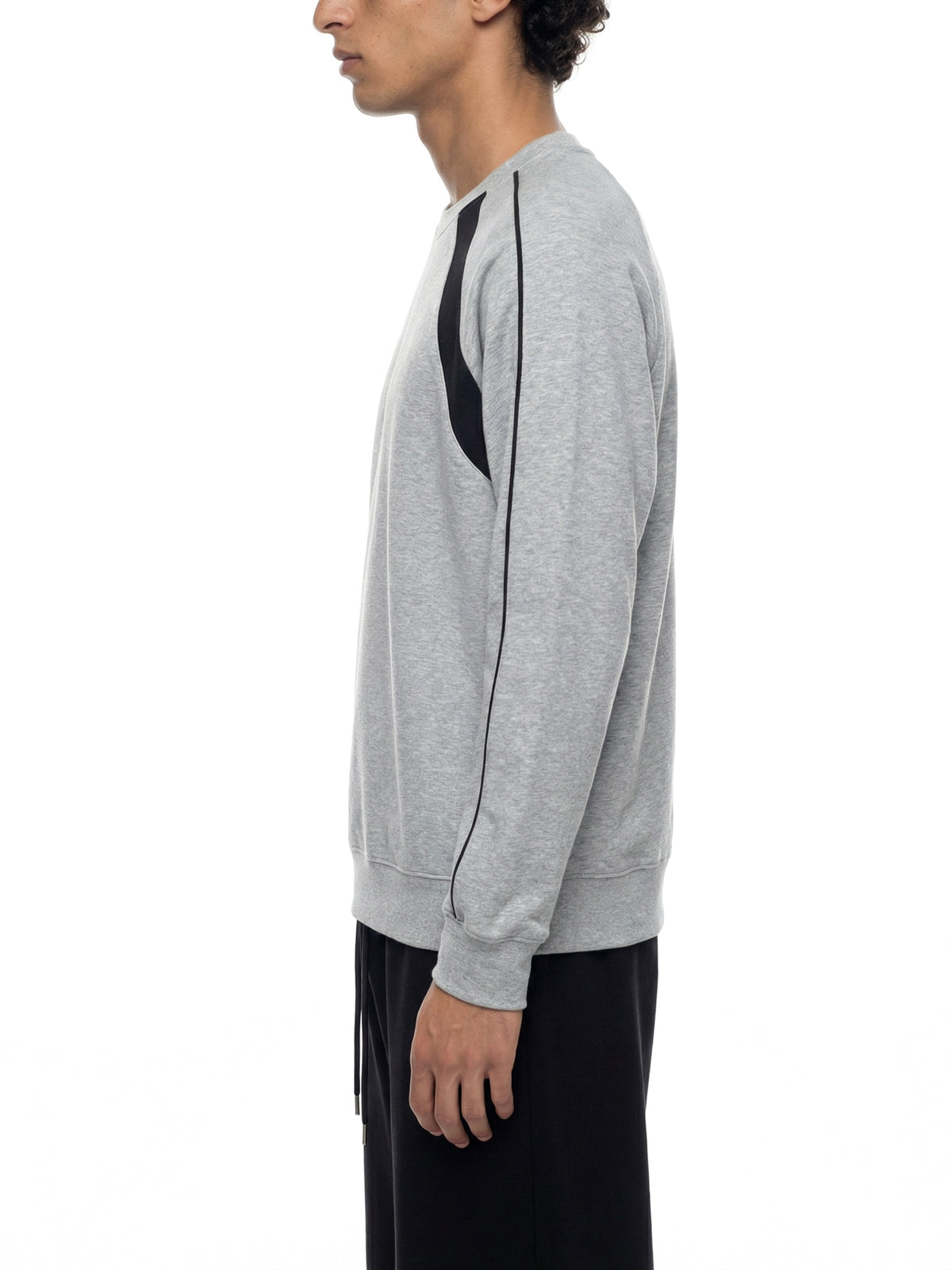 Unisex Color Block Crewneck Sweatshirt