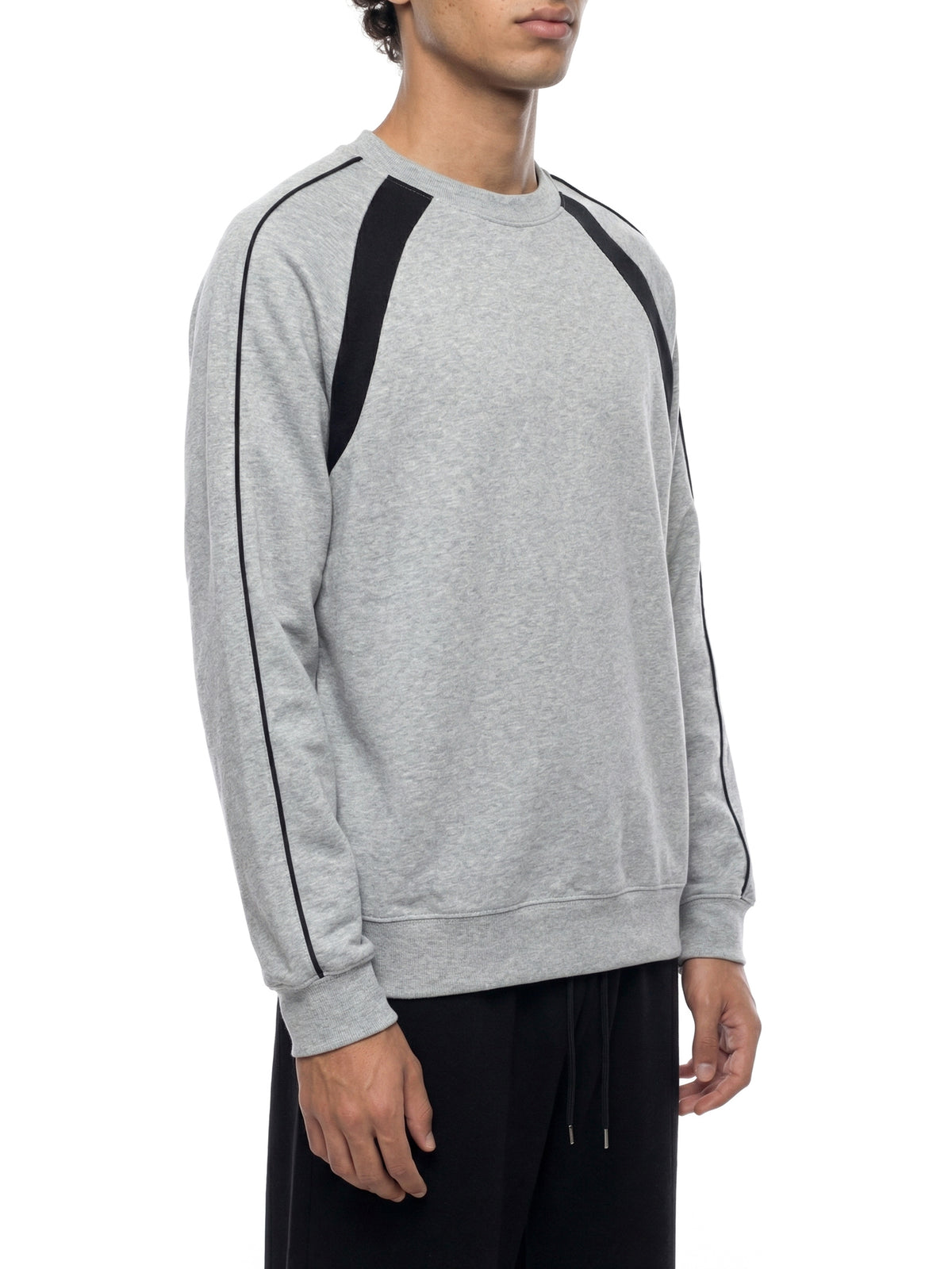 Unisex Color Block Crewneck Sweatshirt
